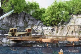 矿坑咖啡项目设计方案：废墟美学与情绪价值的场景重构