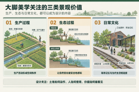 大脚美学：让生产与生态过程成为风景