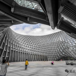 北京凤凰中心 : 现代建筑科幻之美