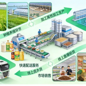 农业产业化龙头企业全产业链价值共创与增值路径