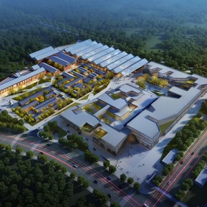 工业风和中式仿古建筑的融合——郎园Park概念设计