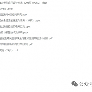 电力电网智慧经营基于DeepSeek AI大模型应用设计方案（203页 WORD） ...