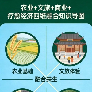 四维共生：农业+文旅+商业+疗愈经济的融合革命与实践路径